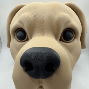 3D Dog Head Wall Art – Bold Labrador-Inspired Statement Decor