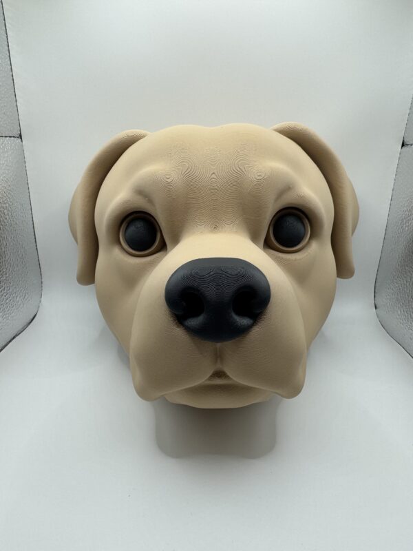 3D Dog Head Wall Art – Bold Labrador-Inspired Statement Decor - Image 10