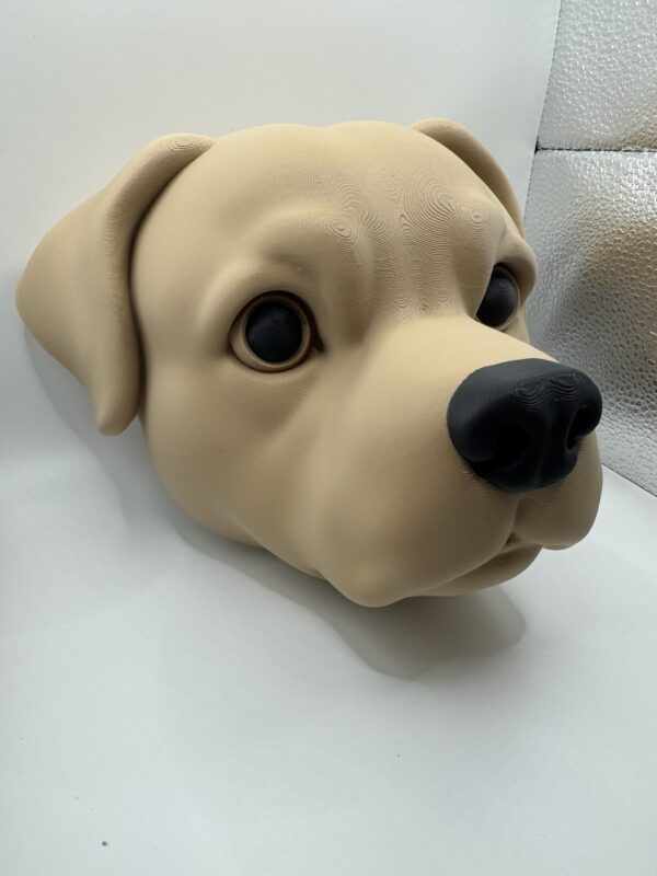 3D Dog Head Wall Art – Bold Labrador-Inspired Statement Decor - Image 11
