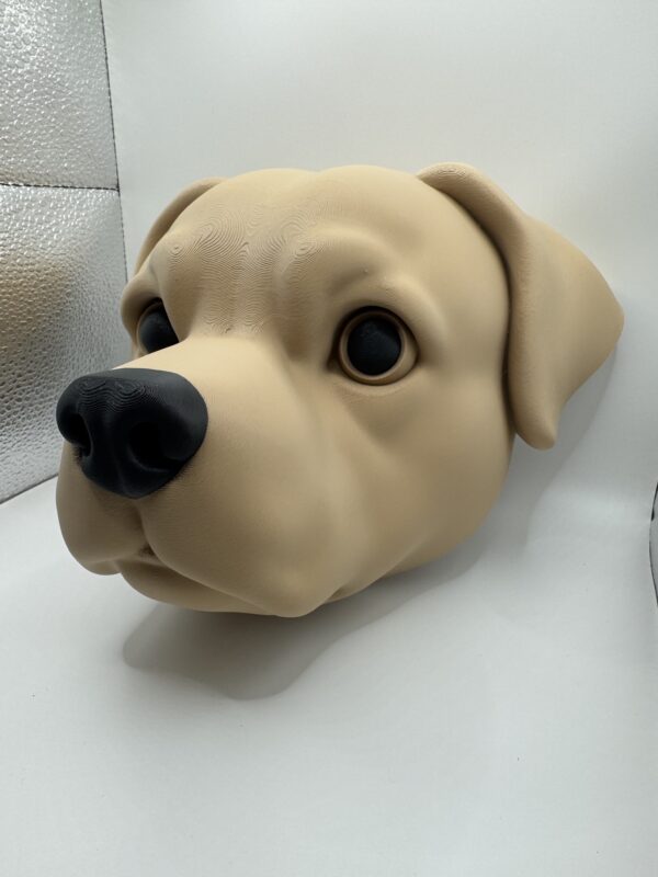 3D Dog Head Wall Art – Bold Labrador-Inspired Statement Decor - Image 12