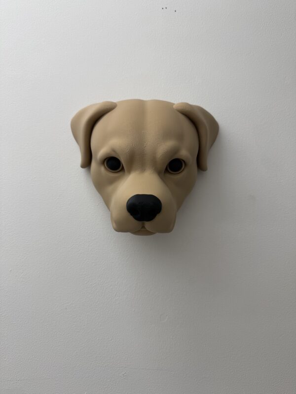 3D Dog Head Wall Art – Bold Labrador-Inspired Statement Decor - Image 3