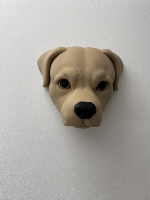 3D Dog Head Wall Art – Bold Labrador-Inspired Statement Decor - Image 4