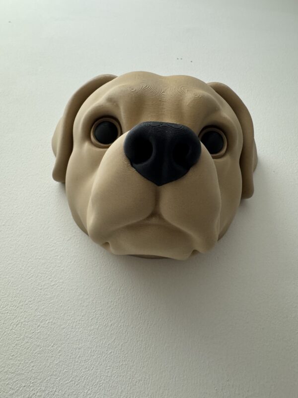 3D Dog Head Wall Art – Bold Labrador-Inspired Statement Decor - Image 5