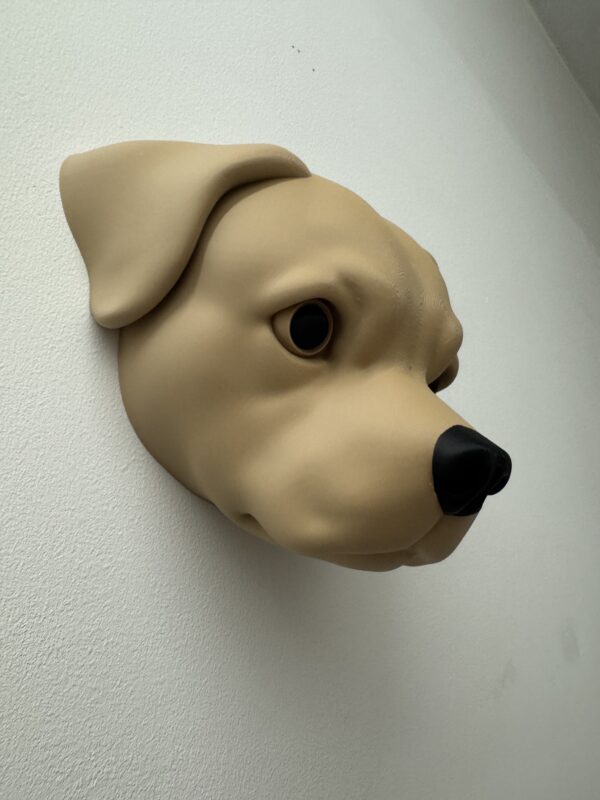3D Dog Head Wall Art – Bold Labrador-Inspired Statement Decor - Image 6